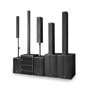 Sistema de PA compacto FDB K Series portátil para eventos e igrejas