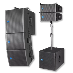 Sistema de line array FDB DLA Series para grandes eventos e shows