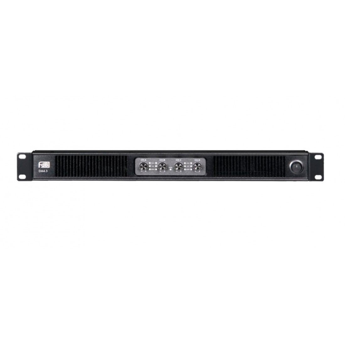 DA4.3 Amplificador de potência 1800W 4 canais DA Series